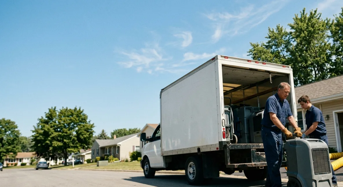 Water Damage Cleanup in Markleville, IN near me
